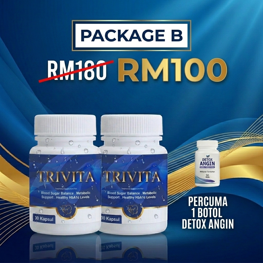 2 Botol TRIVITA